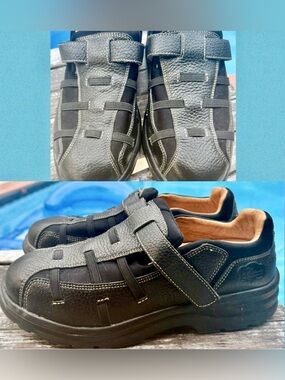 Dr. Comfort Betty Shoe Casual Black Diabetic Slip On Shoe #3810 Women's 8XW~NEW